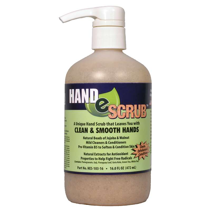 HAND-E-SCRUB™ DIY Professional Hand/Skin Cleaning Scrub with Pump, 16 oz Bottle
