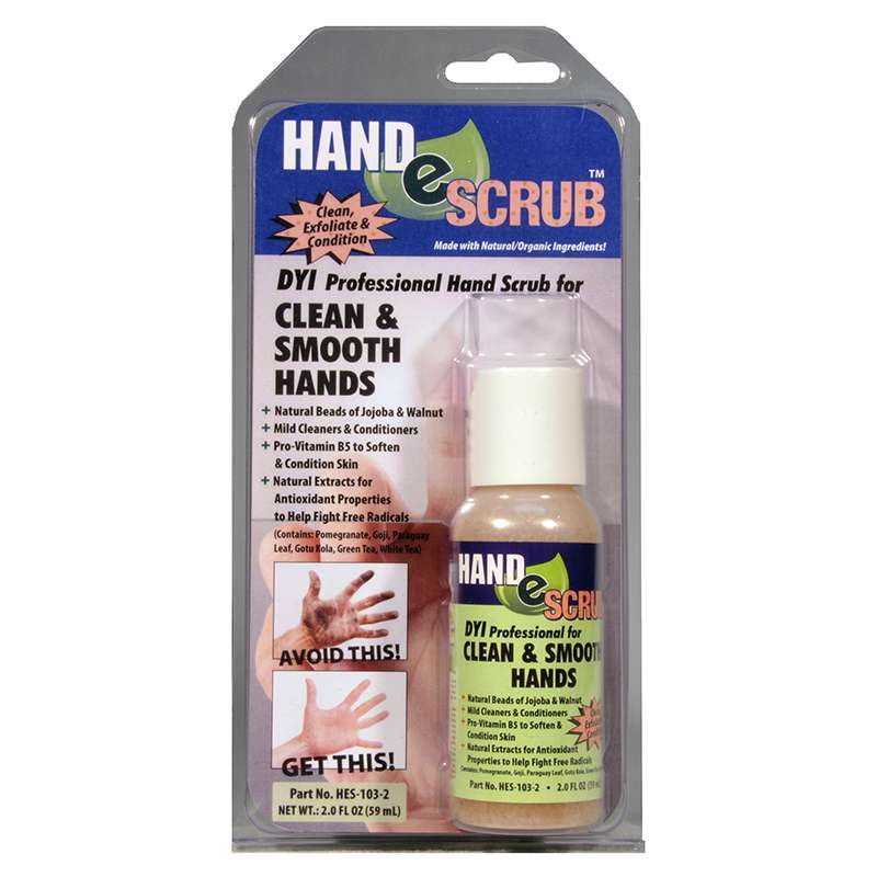 HAND-E-SCRUB DIY Professional Hand/Skin Cleaning Scrub, 2 oz