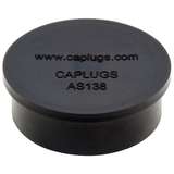 Caplugs® Electrical Connector Dust Cap .970X.500X.720", E/VAC, Black, 5000/CA redirect to product page