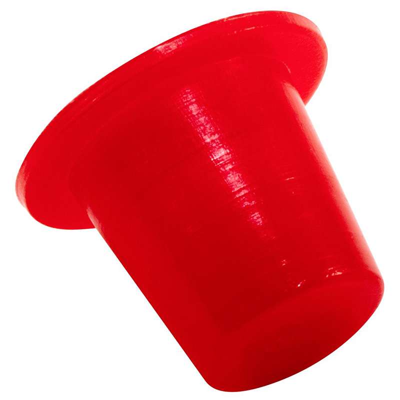Caplugs® Tapered Cap and Plug 5.33X5.49X5.21", PE-LD, Red, 250/CA