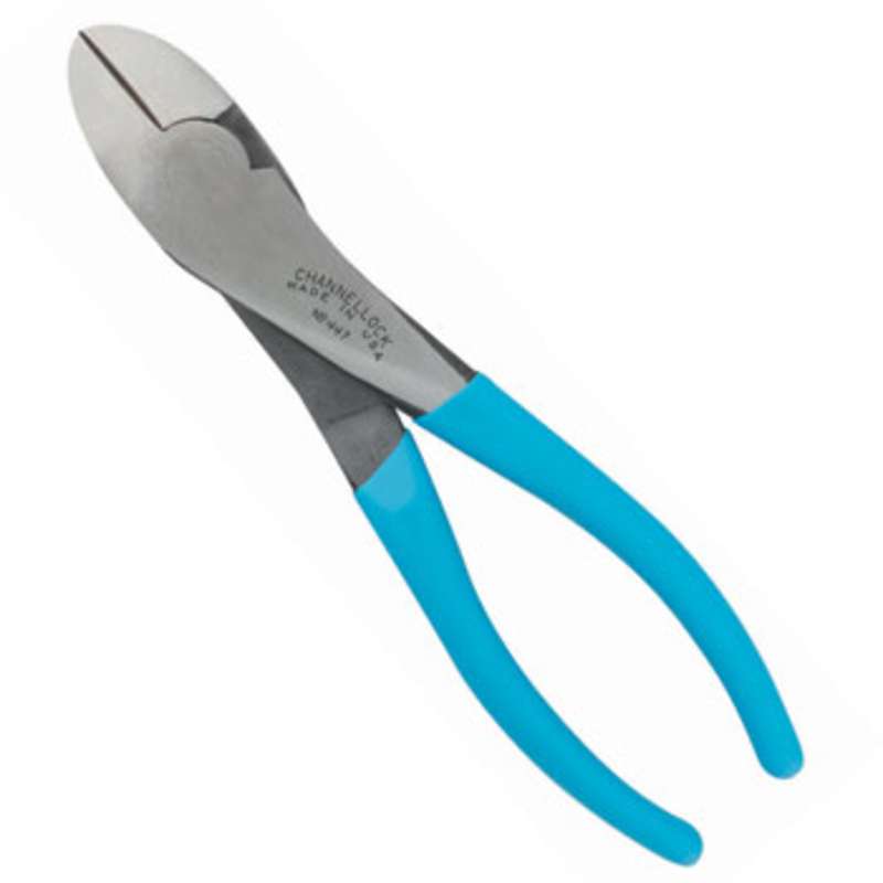Curved Diagonal Cutting Plier with Box Joint, 7.75"