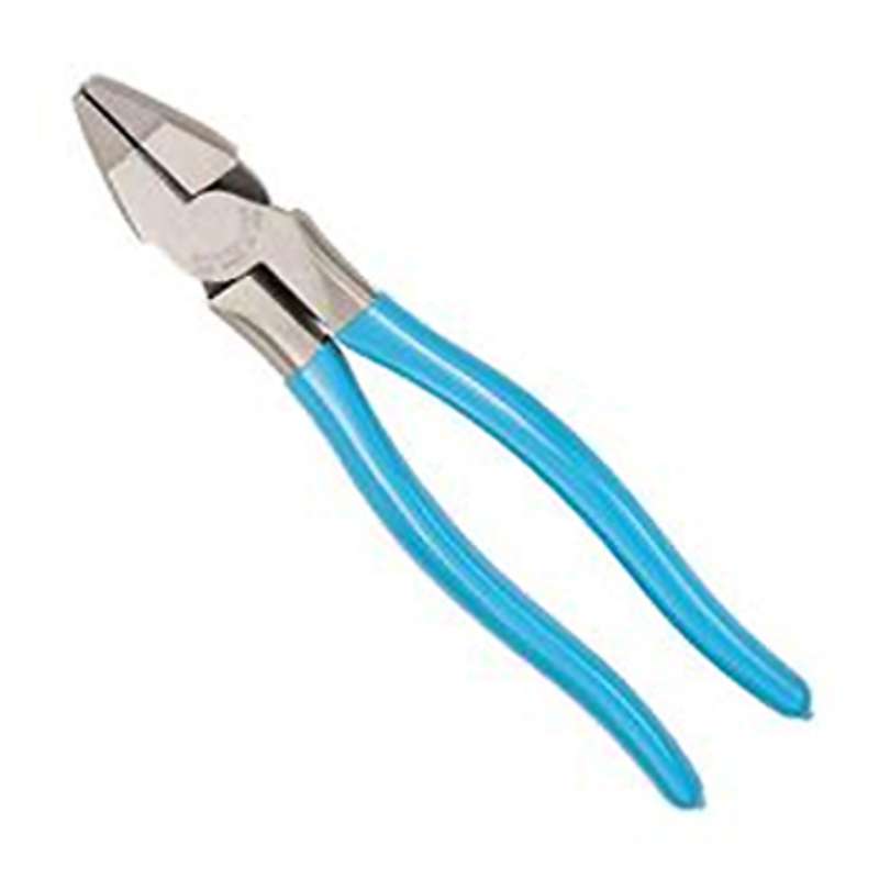 High Leverage Linemen's Plier with Round Nose, 8-3/8"