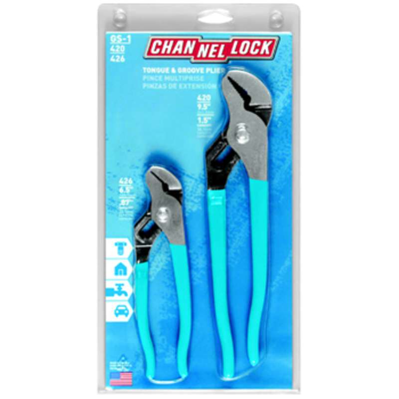 Tongue and Groove Plier Set, 2 Pieces