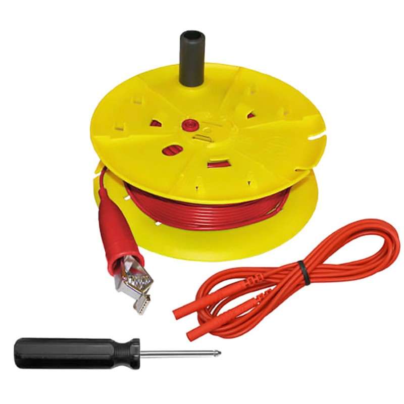 Red Replacement Wire (150 ft) on Reel for Ground Resistance Tester Kits (Models 3620, 3640, 4620, 4630, 6422 and 6424)