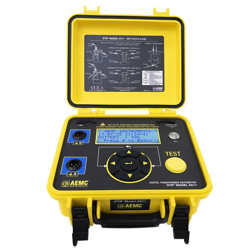 Transformer Rationmeter Designed for On-Site Testing of Power, Potential and Current Transformers