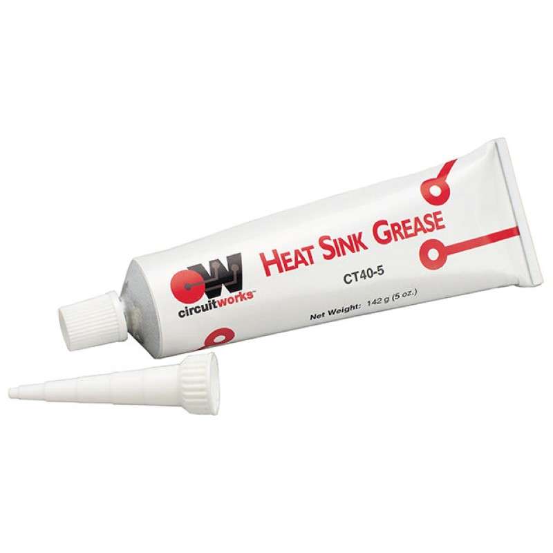 Heat Sink Grease, Silicon Base, Non-Corrosive, White, 15lb Pail