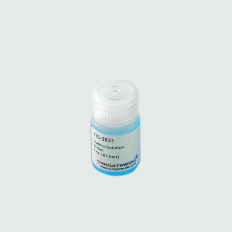 Electroplating Solution for Nickel Replating and Edge Contact Repair 1 oz (.03 liter)