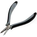 ESD-Safe Slim Oblique Head Full Flush Cutters with Cushion Grip Handles, 5-1/4" Long redirect to product page