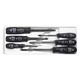 Triton™ ESD-Safe 6-Piece Pozidrive and Slotted Screwdriver Set with Ergonomic Handles, #1 x 6-15/16" Long redirect to product page