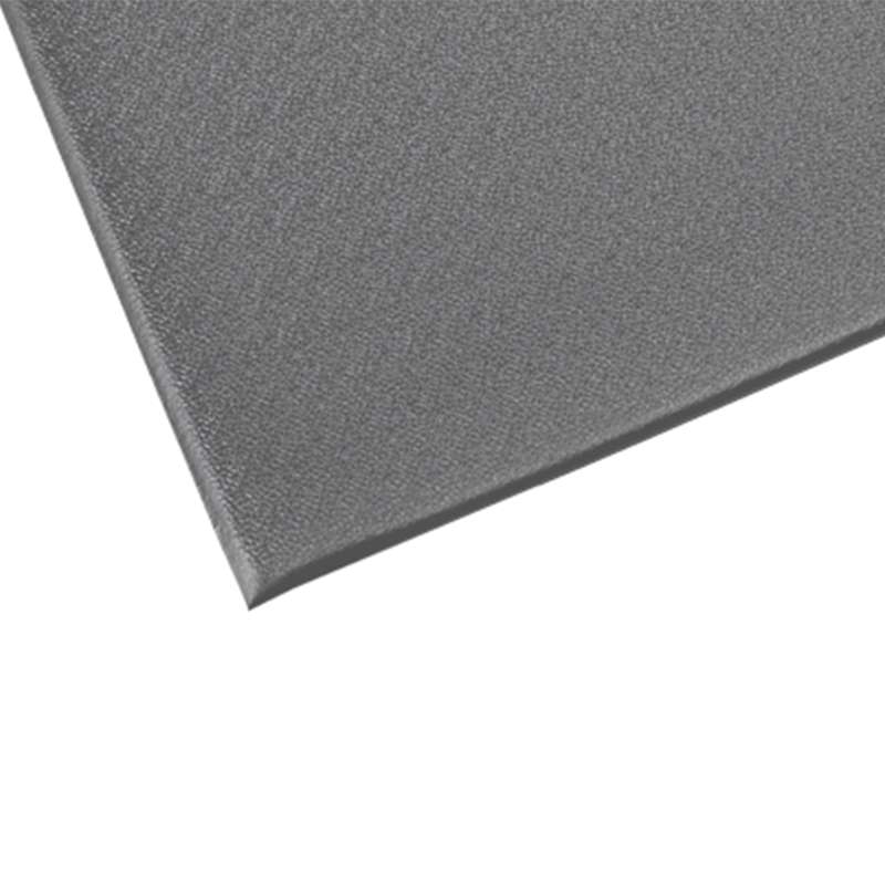 Anti Fatigue Tuff-Spun 3/8 Pebble-Surface MAT, 3'x5', Gray, 1/Case