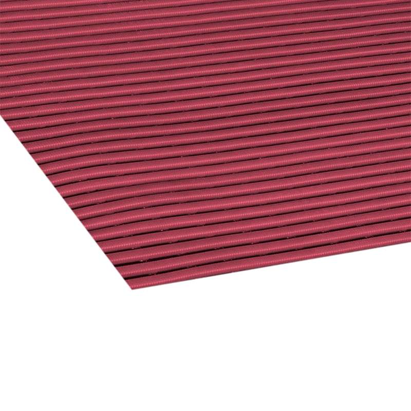 Drainage  Sani-Tred MAT, 2'x40', Mulberry Red, 1/Case