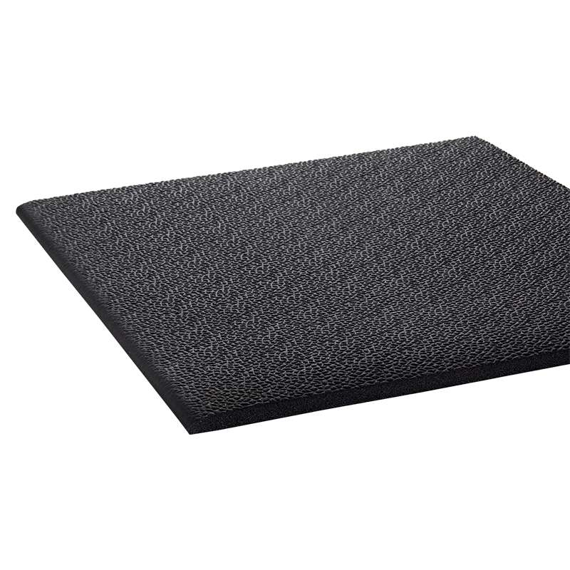 Anti Fatigue Comfort-King 1/2 MAT, 1/2 3'x12', Black, 1/Case