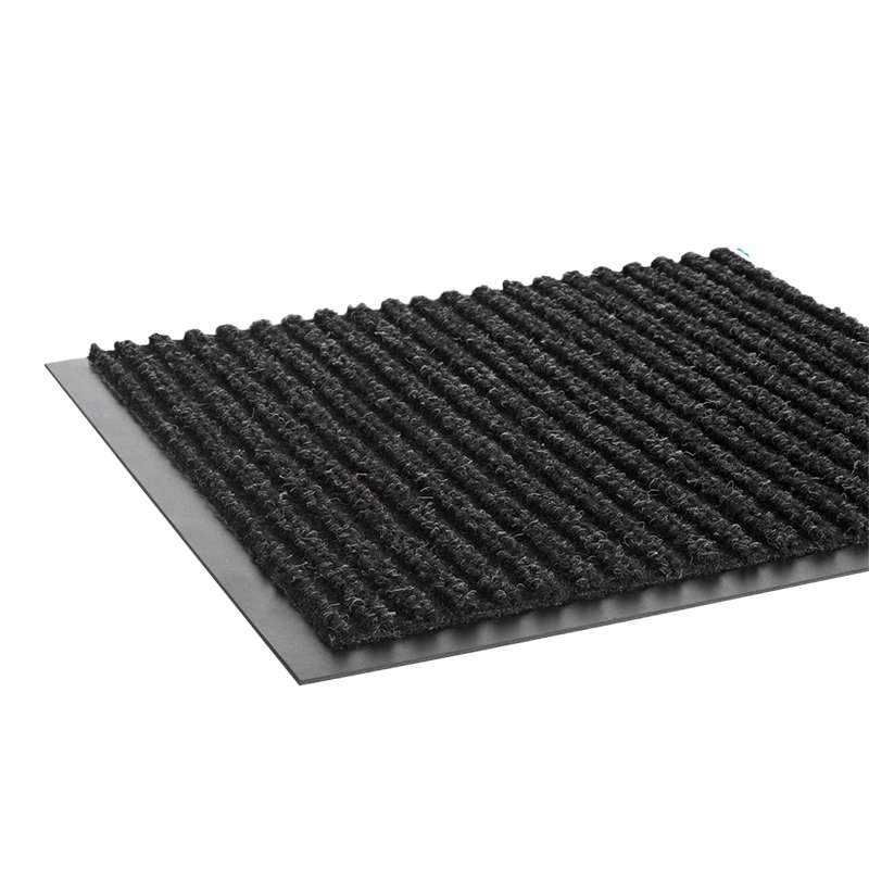 Carpet  Needle-Rib MAT, 6'x60', Charcoal, 1/Case