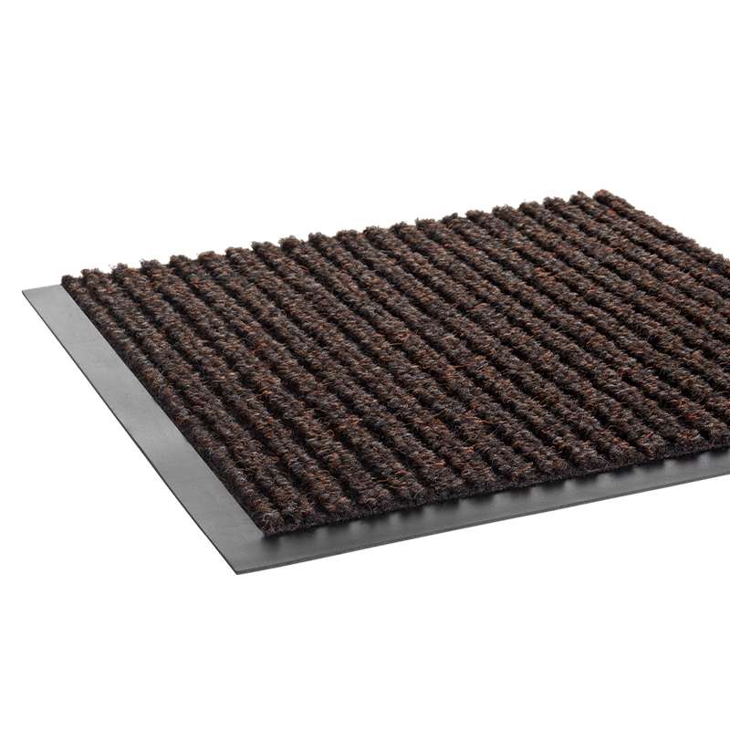 Carpet  Needle-Rib MAT, 3'x5', Brown, 1/Case