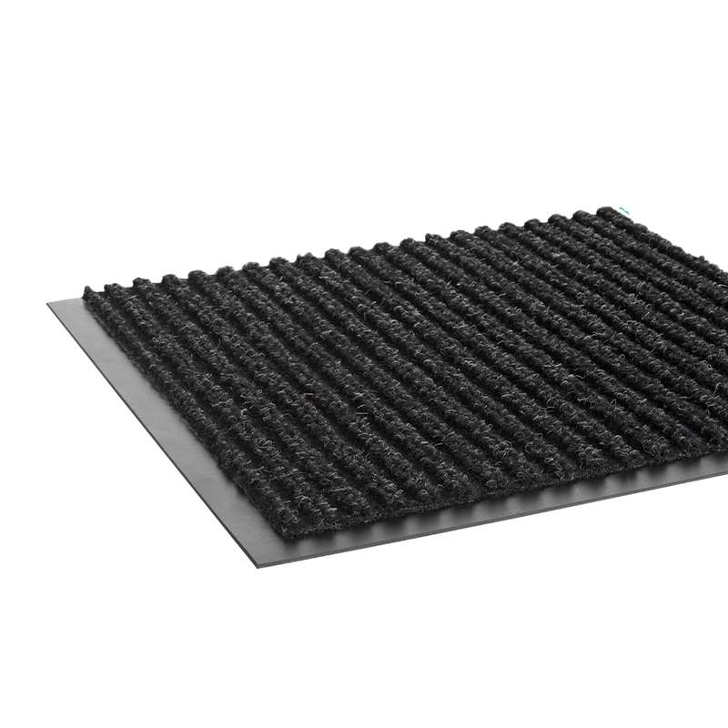 Carpet  Needle-Rib MAT, 4'x10', Charcoal, 1/Case