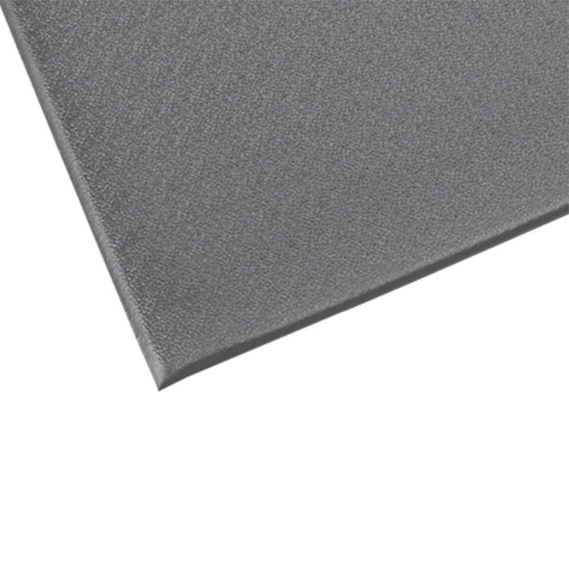 Anti Fatigue Tuff-Spun 5/8 Rib-Surface MAT, 3'x5', Gray, 1/Case