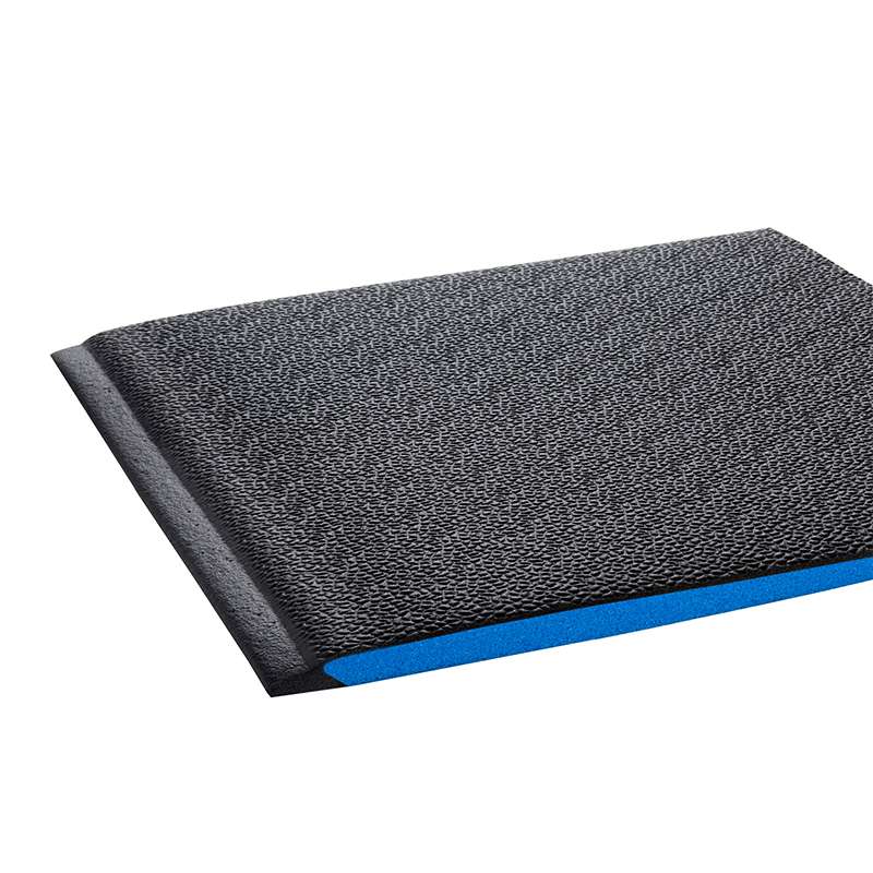 Anti Fatigue Wear-Bond Comfort-King Pebble-Surface MAT, 2'x75', Black, 1/Case