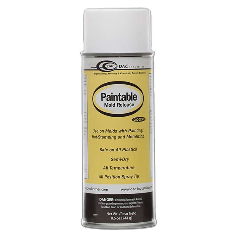 DAC Paintable Mold Release, 8.6 oz per can