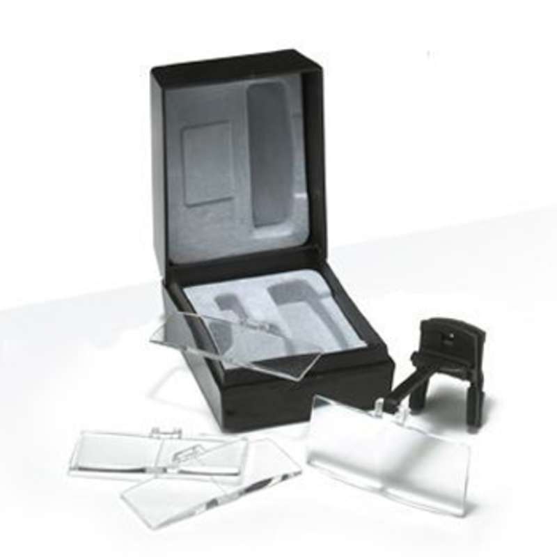 Clip-On Spectacle Magnifiers with 1.7X, 2.0X, 2.5X and 3.0X Magnification Lenses