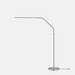 Slimline 4 Floor Lamp, Brushed Steel