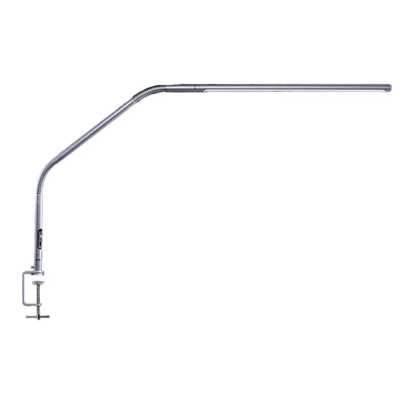 Slimline 4 Table Lamp, Satin Silver