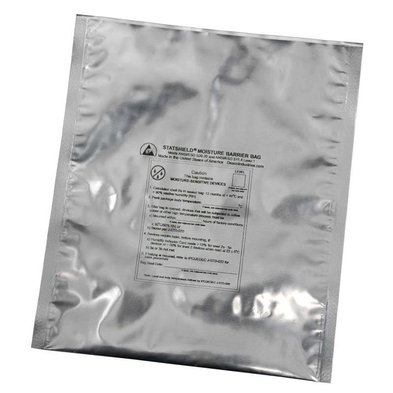 Statshield Foil Moisture Barrier Bag, IPC/JEDEC 4mil, 18" x 20", 100/PK