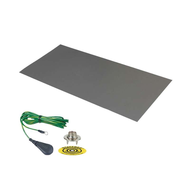 Dual Layer Rubber, Dimensions 48 x 24 x 0.06, Gray