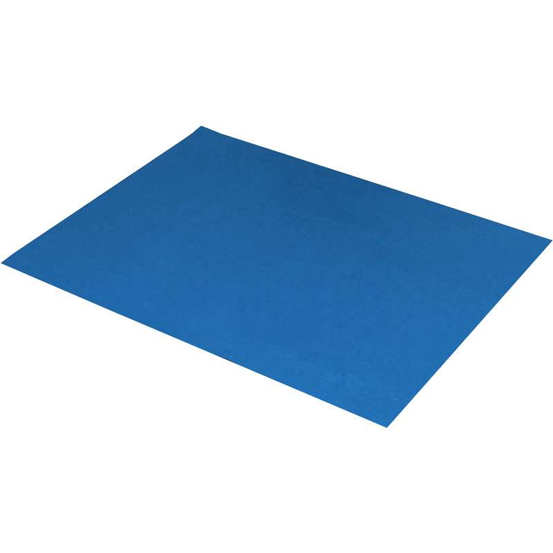 Statfree HJ® Dissipative Dual Layer Rubber Roll, 0.078" x 30"x60", Blue