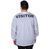 Trustat™ "VISITOR" Jacket with Snaps, No Collar and One Pocket, White, Medium redirect to product page