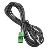 coiled black cord with green plug redirect to product page