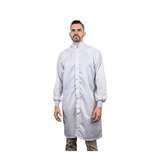 Cleanroom Frock, Single-Wire Ad Fabric  Mod. LLC23 , XLarge redirect to product page