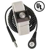 Jewel® MagSnap Elastic Adjustable Onyx Fabric Wrist Strap with 6' Coil Cord redirect to product page