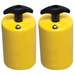 Replacement Set of 5lb Weight Electrodes for Surface Resistivity Meters, 2 per Set