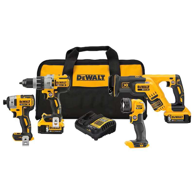 20V Max XR®LI-Ion 4-Tool Combo Kit