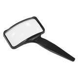 Rectangular 3X Handheld Magnifier with 2" x 4" Aspheric Lens redirect to product page