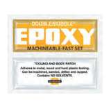 Double Bubble Epoxy, Machineable, Fast Setting Yellow, 100 x 3.8 Gram Packets per Box redirect to product page