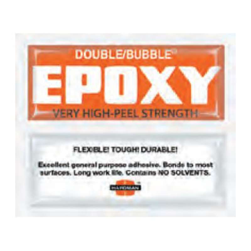 Double Bubble Epoxy, Very High Peel Strength Orange, 100 x 3.8 Gram Packets per Box