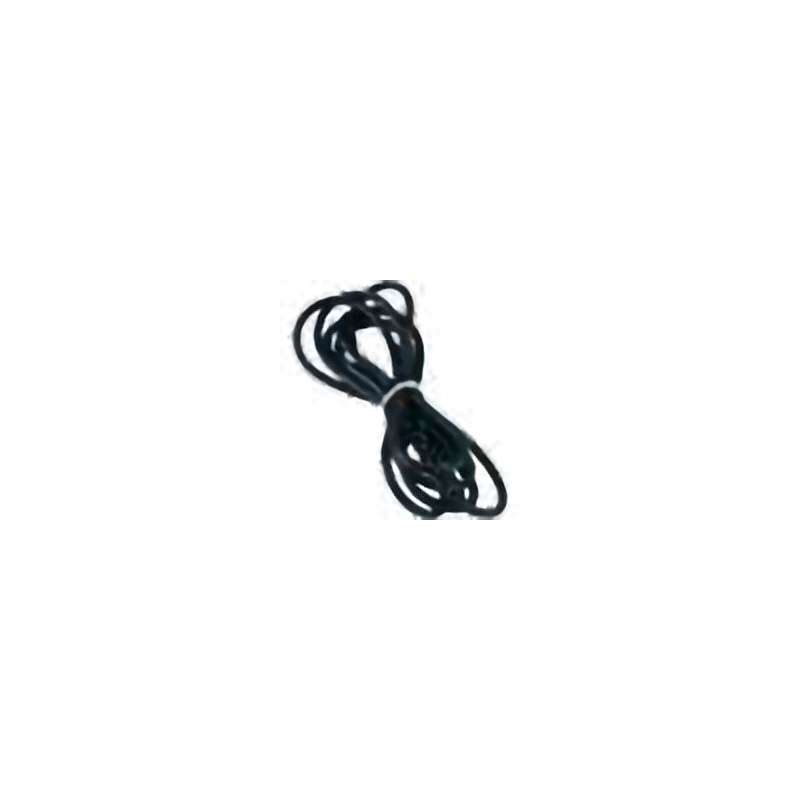Rubber Latex Tubing, 3/16" Id, 9' Length, Black