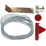 Outdoor Static Pressure Sensor, Includes 50' Vinyl Tubing, Mounting Bracket And Hardware Red Sensor redirect to product page