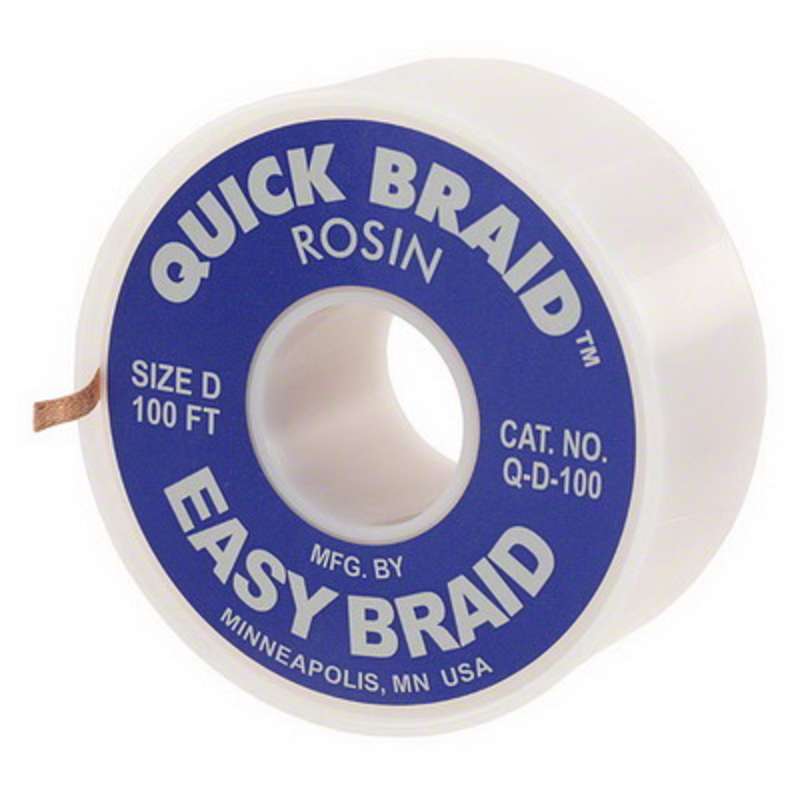 Hundred Braid Quick Braid™ Solder Braid .100