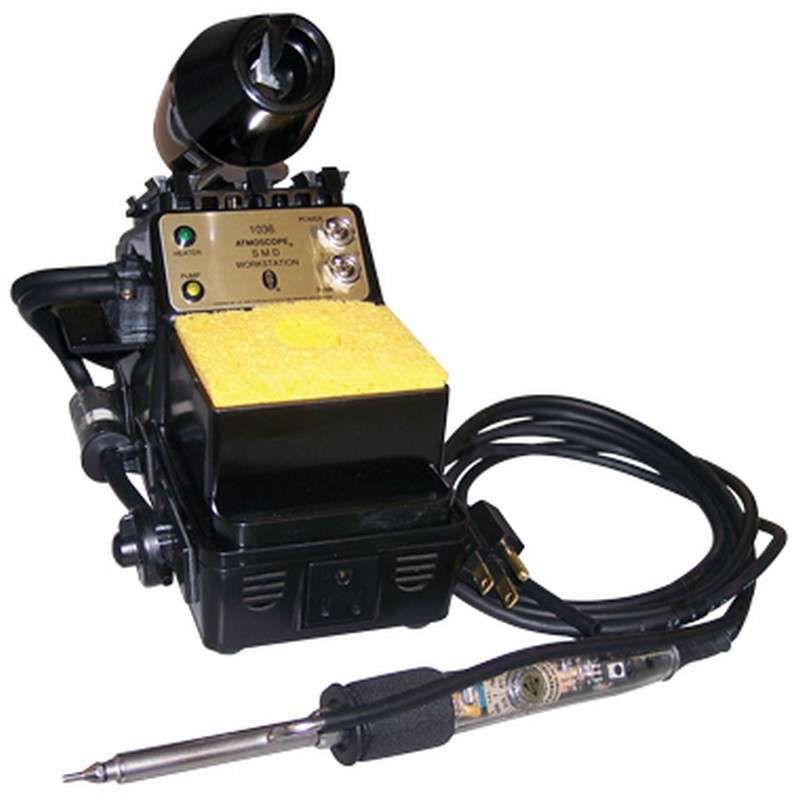 LONER® ESD-Safe Self-Contained SMT Hot Air Station, 120 Volt 95 Watt