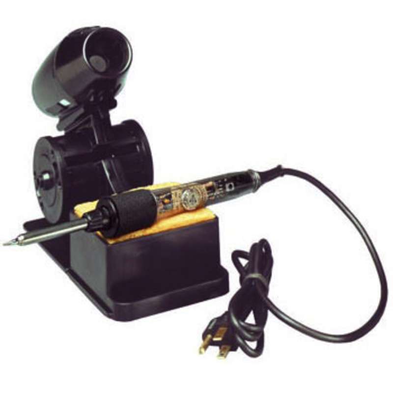 LONER® ESD-Safe Adjustable Temperature Soldering Iron with Deluxe Stand and LT375 Tip