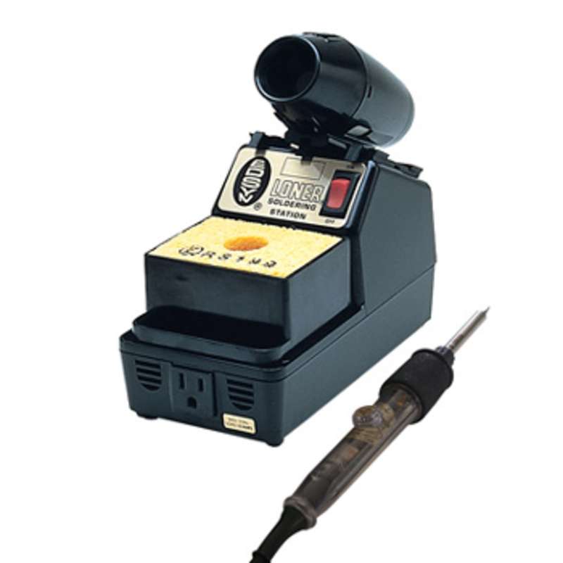 LONER™ ESD-Safe Soldering Station with CL1080 Soldering Iron, PS536 Power Supply and PD528 Iron Holder