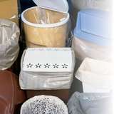 Extra Heavy Gauge Trash Liner, Clear 55 Gallon, 100 per Case redirect to product page