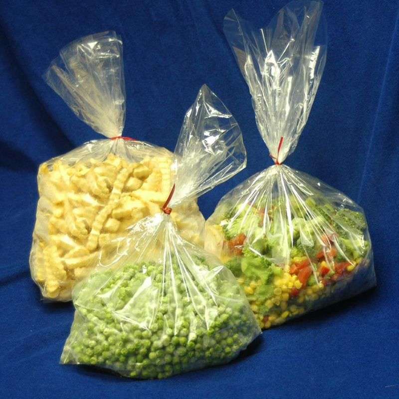 Polypropylene Co-Extruded Bottom Gusset Bag, 1 Mil 15 x 22" with 4"Bg, 500 Bags per Case