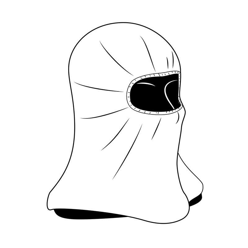 Cleanroom Disposable Hood, White, 100 per Case