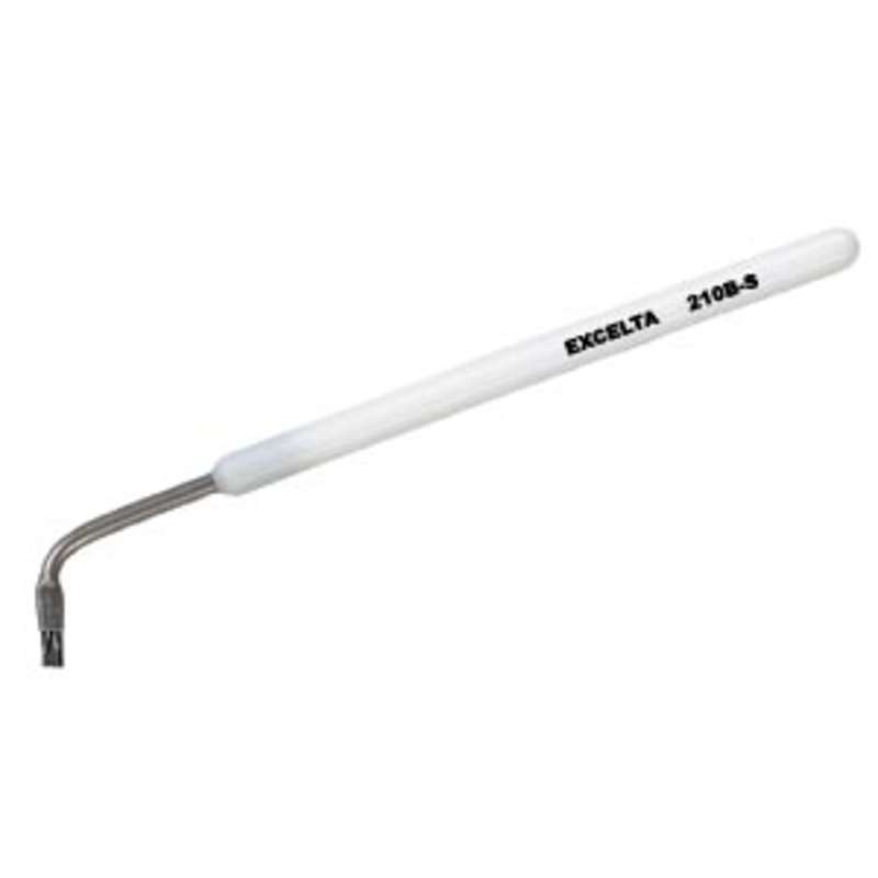 Brush - Bent - Stainless Steel - Four Star 5.5" - Round handle