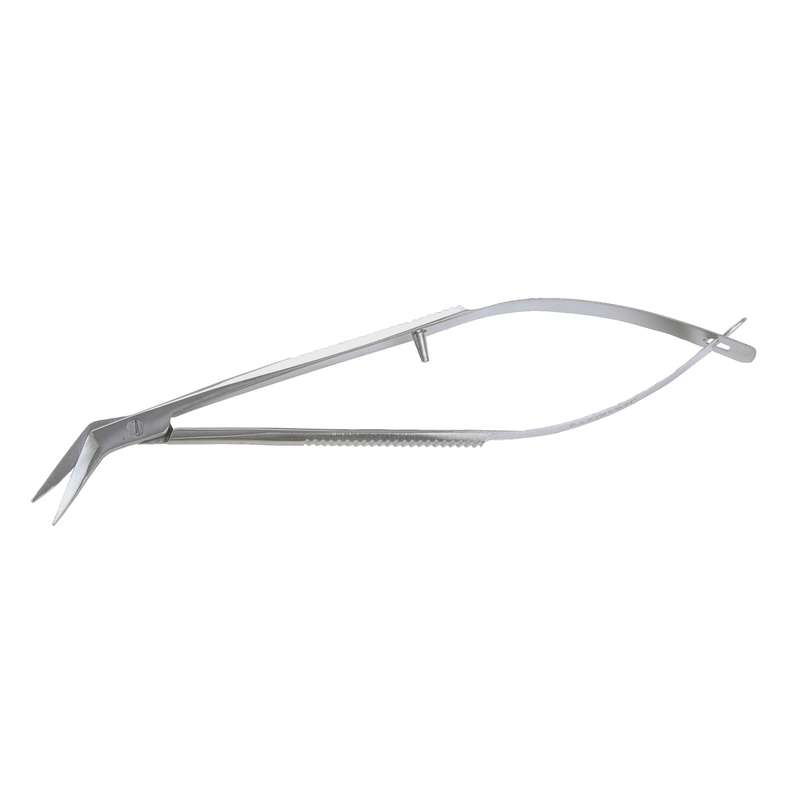 Scissor - Angulated - Two Star 3.75" Stainless Steel Self Opening 1/2" 45 Degree Blade