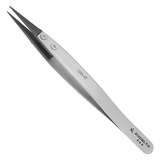 Tweezers, Replaceable Carbon Fiber 0.02"x0.015" Tip, Straight, 5" OAL redirect to product page