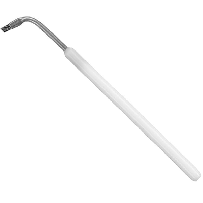 Brushes, Instrument Cleaning, 50 degree Bent, Acetal Hdl, Nylon Bristles, 5.5" OAL